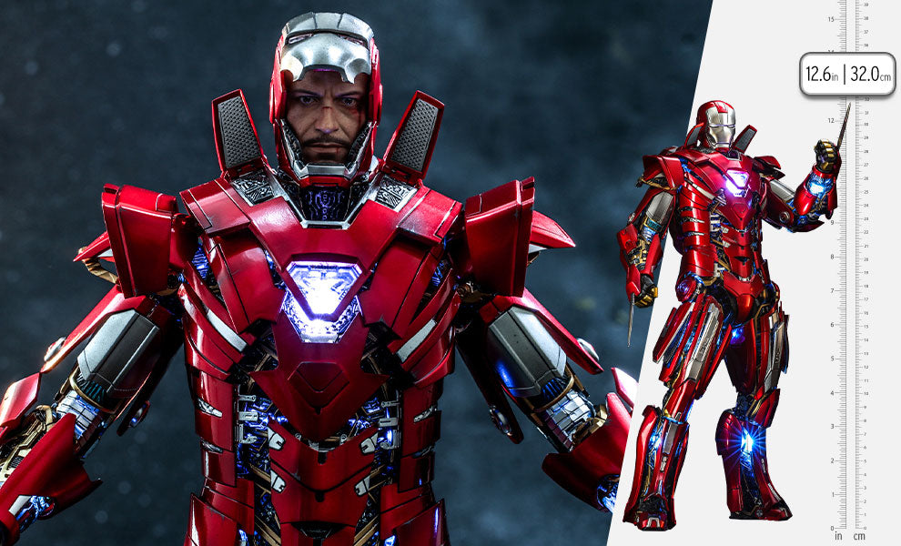 Marvel Silver Centurion Armor Suit Up Version Sixth Scale Figure