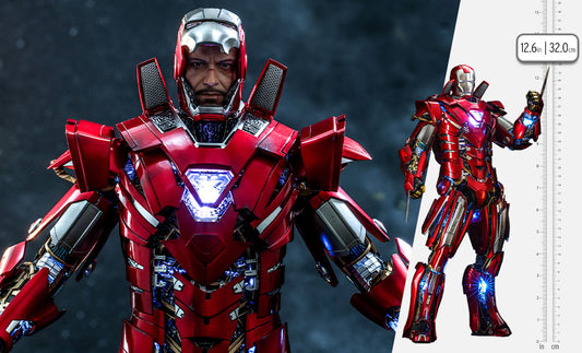 Marvel Silver Centurion Armor Suit Up Version Sixth Scale Figure