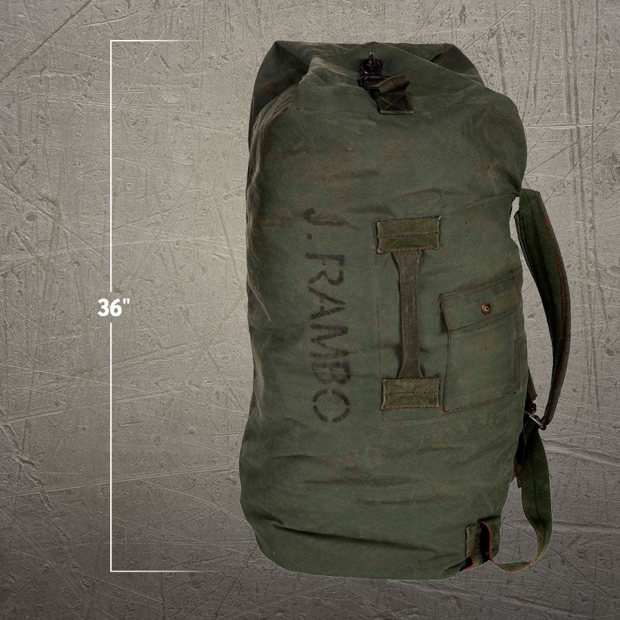 Rambo Military Sea Bag Prop Replica