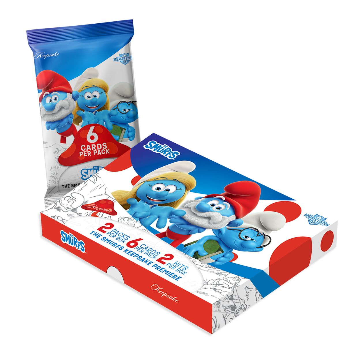 The Smurfs Keepsake Premiere Breaker Box - Single Sealed Box