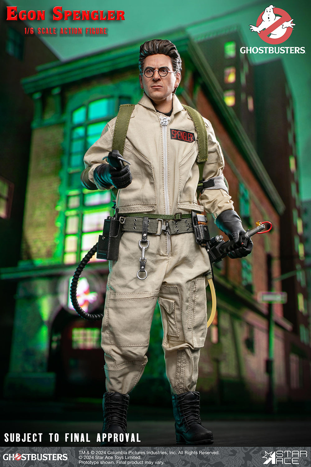 Ghostbusters Egon Spengler Sixth Scale Figure