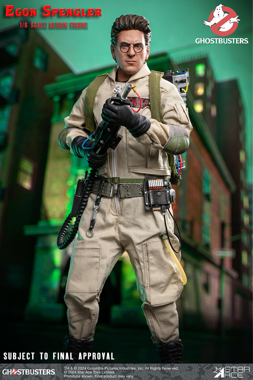 Ghostbusters Egon Spengler Sixth Scale Figure