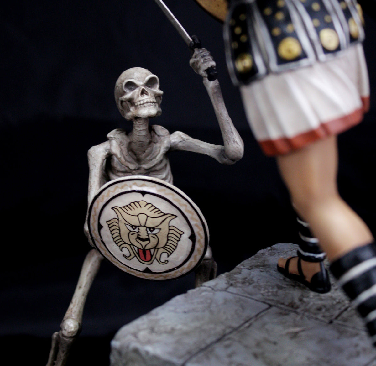Skeleton Battle Scene