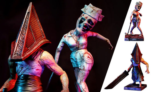Silent Hill Pyramid Head and Bubble Head Nurse Figure Star Ace