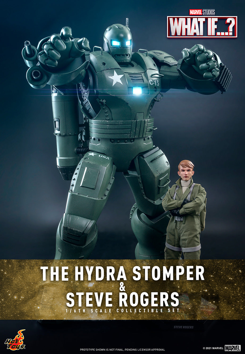 Marvel Steve Rogers and The Hydra Stomper Sixth Scale Figure Set