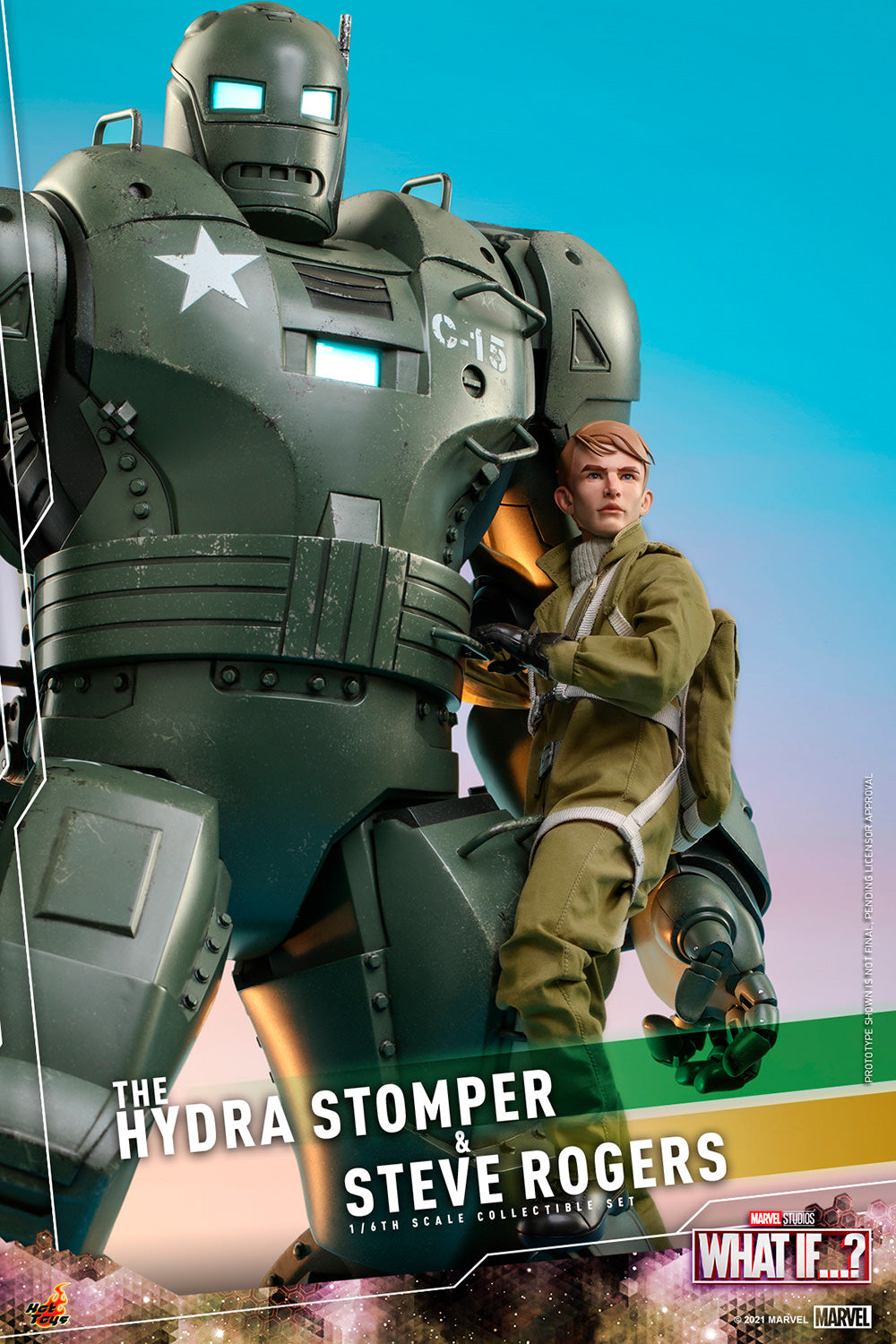 Marvel Steve Rogers and The Hydra Stomper Sixth Scale Figure Set