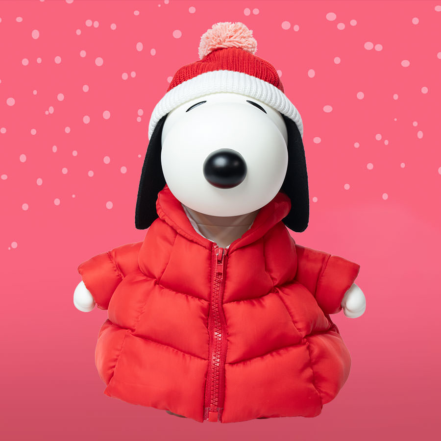 Snoopy (Red Puffy Coat) Vinyl Collectible