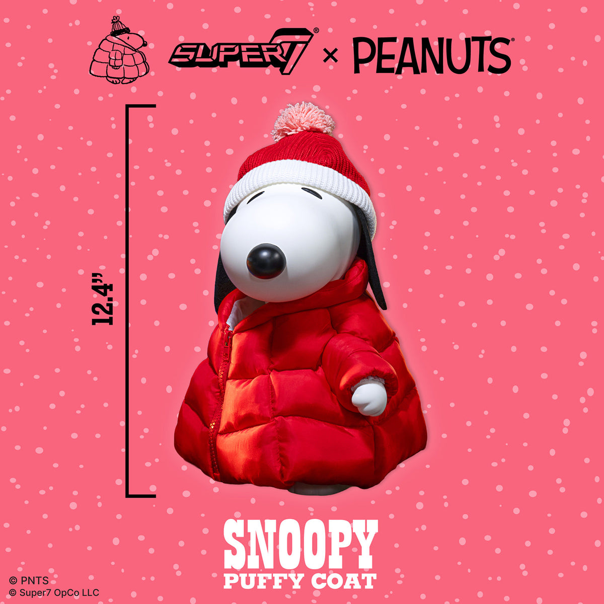 Snoopy (Red Puffy Coat) Vinyl Collectible