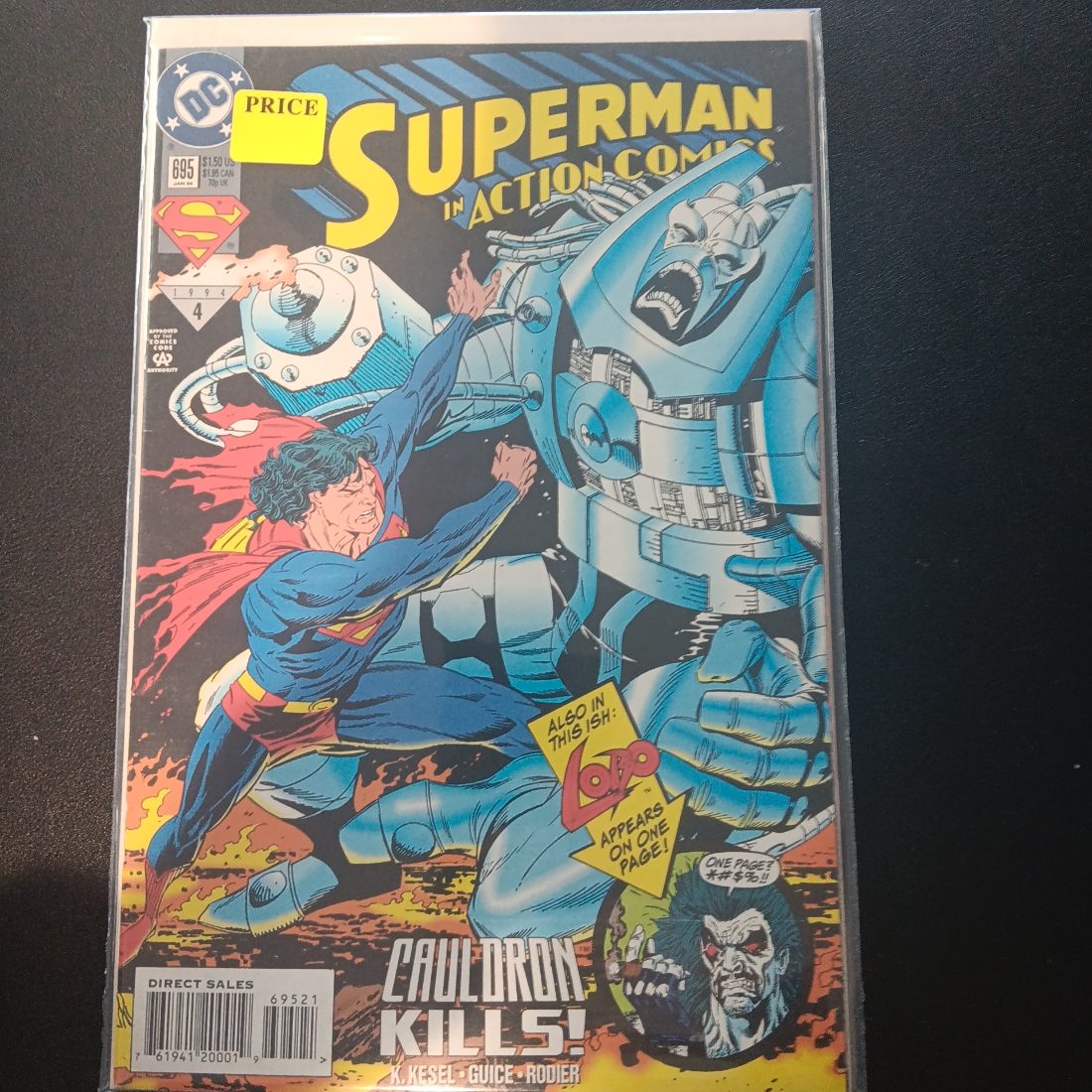 Superman in Action Comics #695