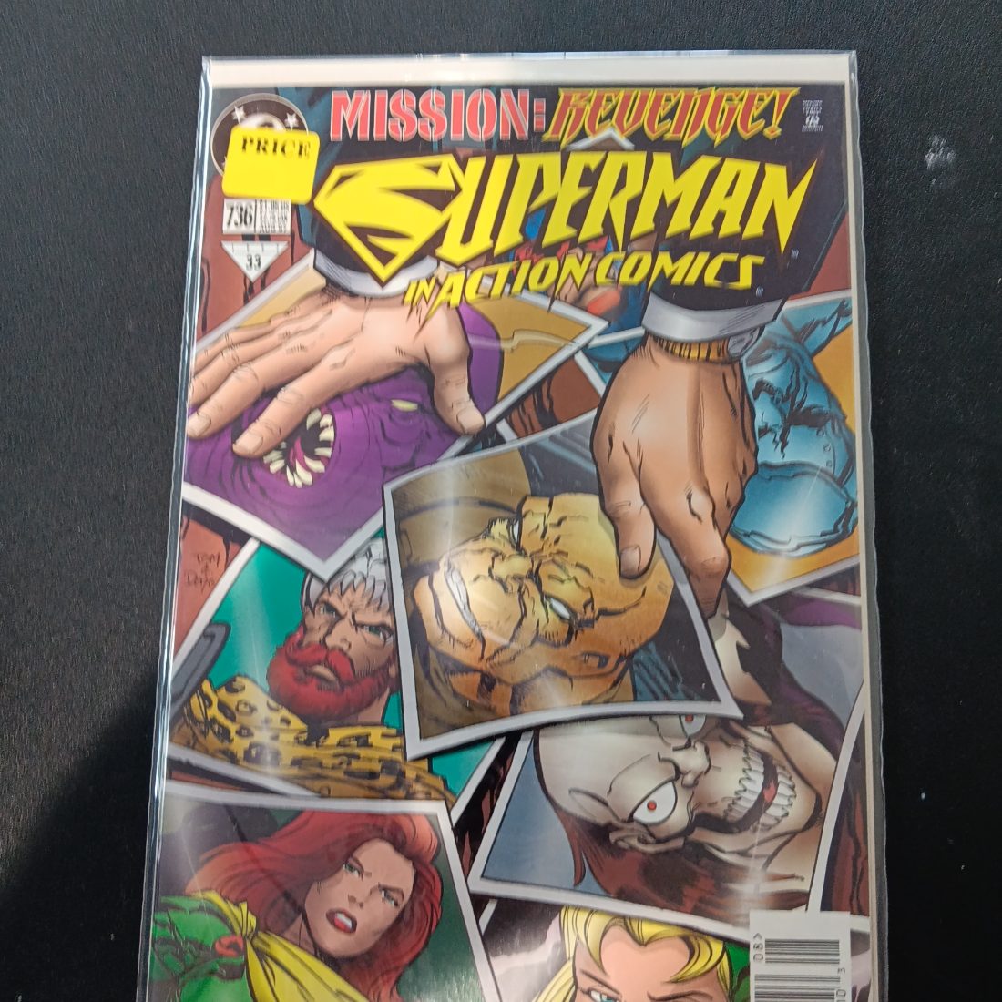 Superman in Action Comics #736