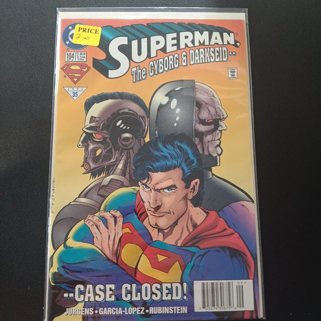 Superman: The Cyborg & Darkseid #104