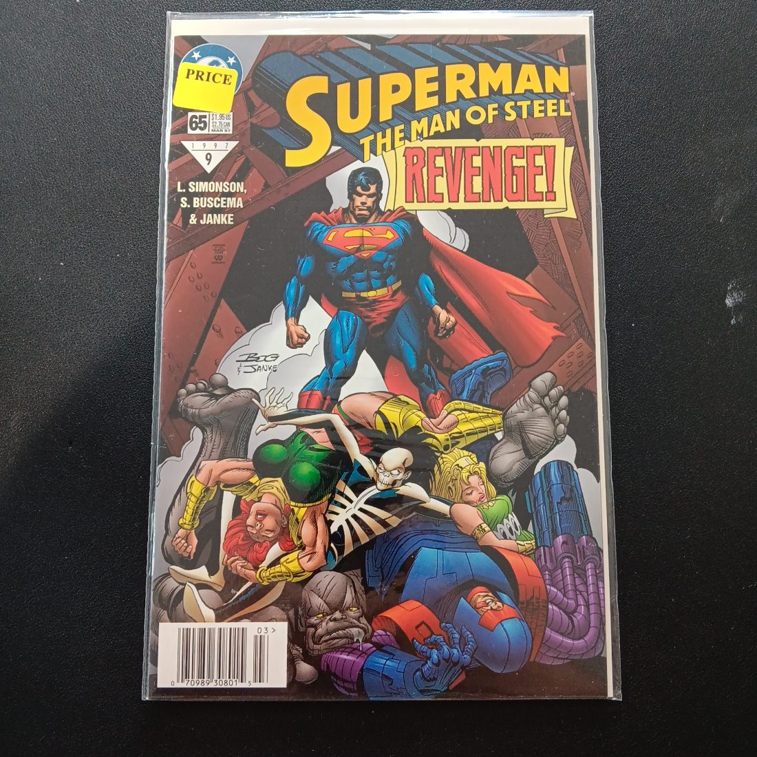 Superman: The Man of Steel #9