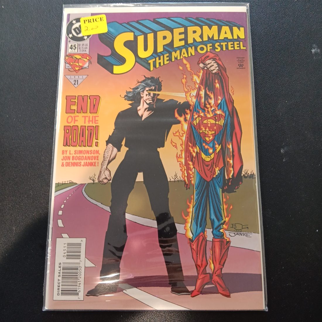 Superman: The Man of Steel #45