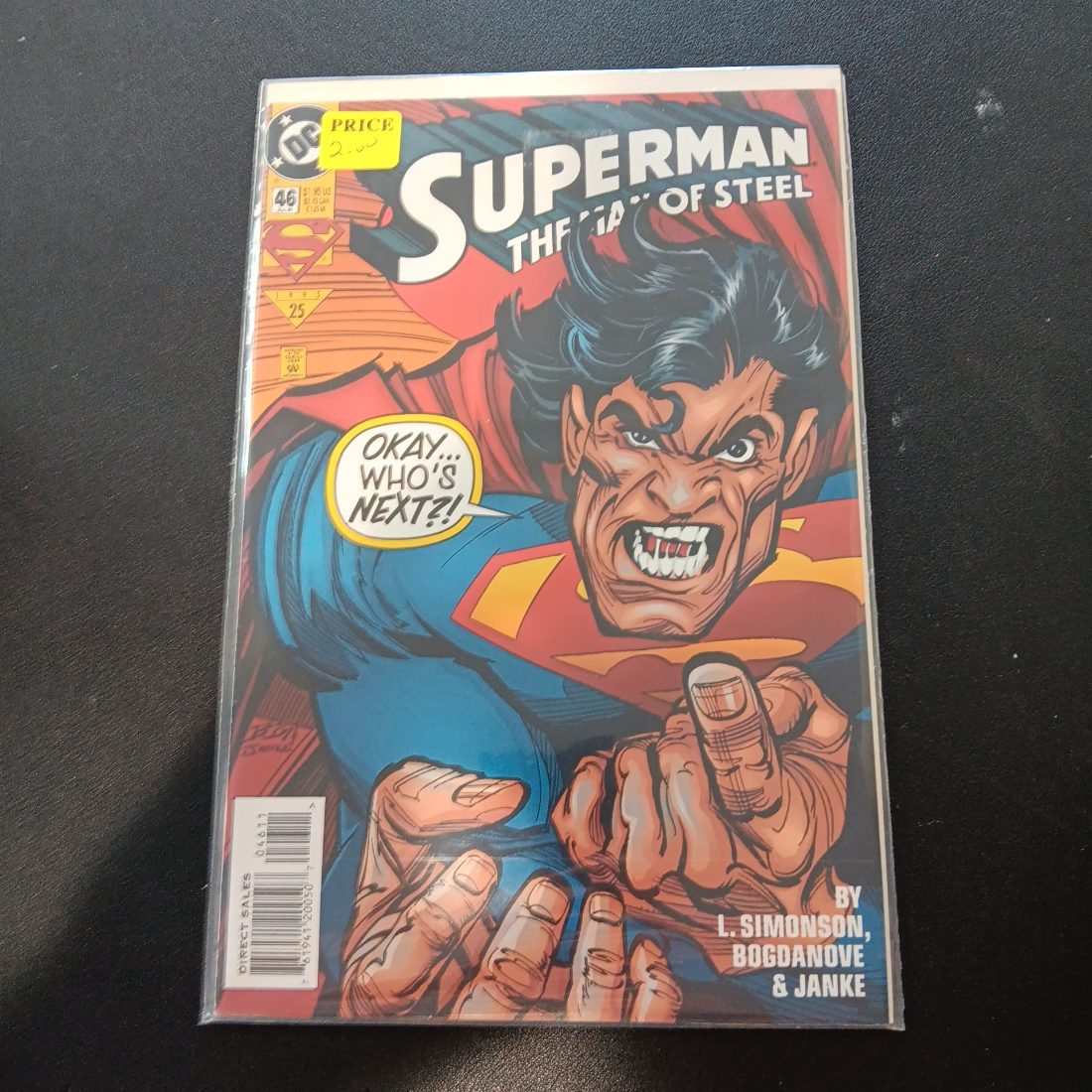 Superman: The Man of Steel #46