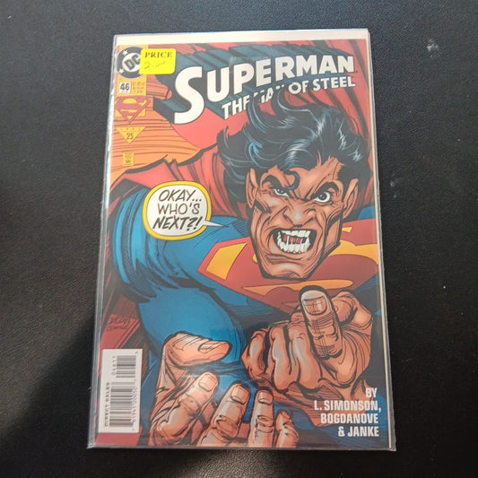 Superman: The Man of Steel #46