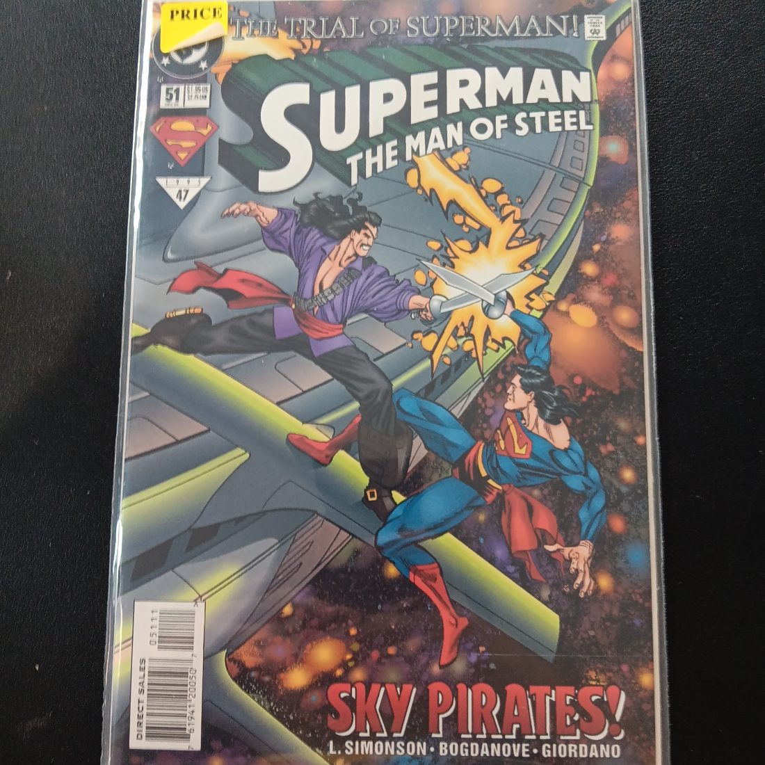 Superman: The Man of Steel #51