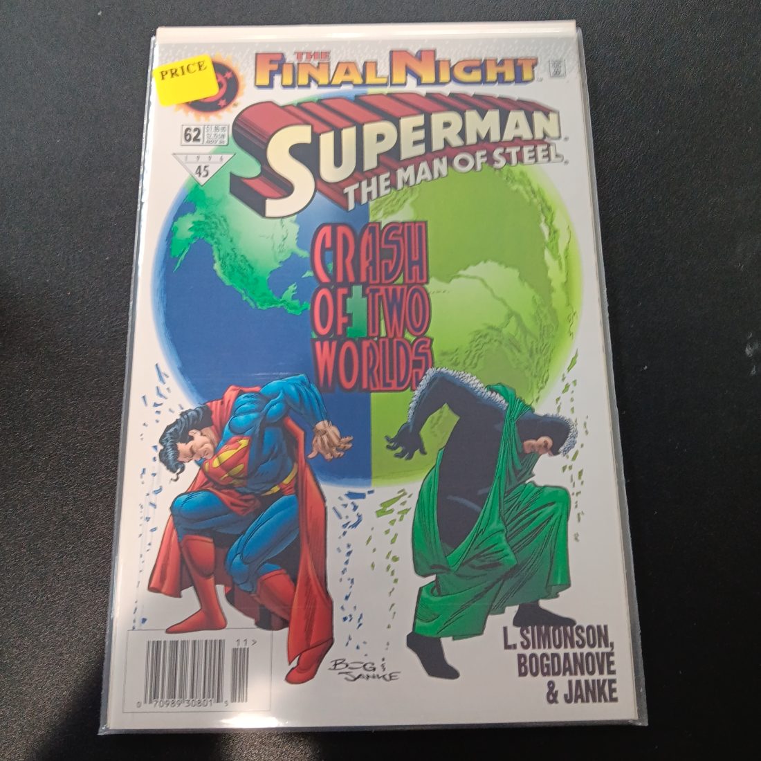 Superman: The Man of Steel #62