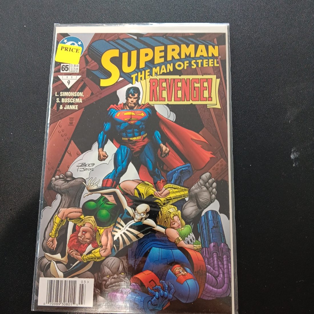 Superman: The Man of Steel #9
