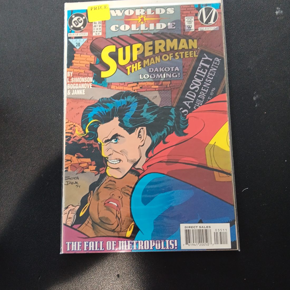 Superman: The Man of Steel #98