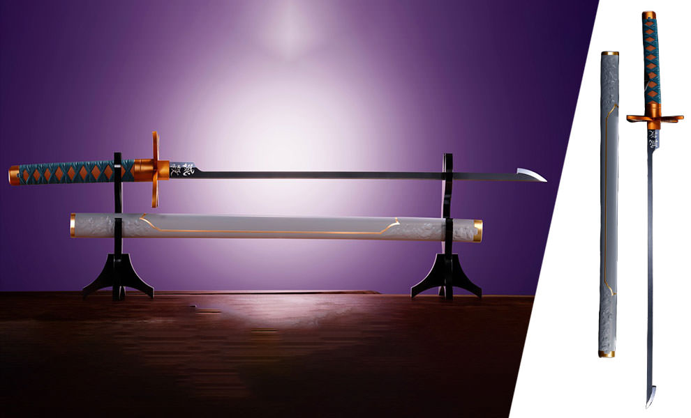 Demon Slayer Nichirin Sword Shinobu Kocho Prop Replica