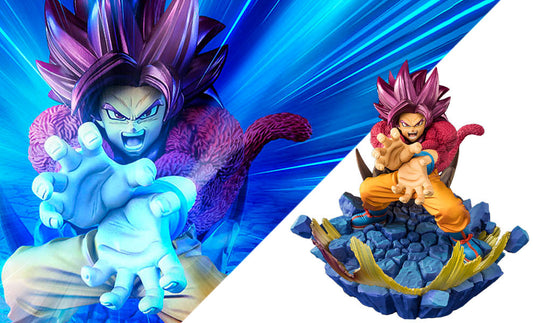 Dragon Ball Extra Battle Super Saiyan 4 Son Goku Daima Collectible Figure Tamashii Nations