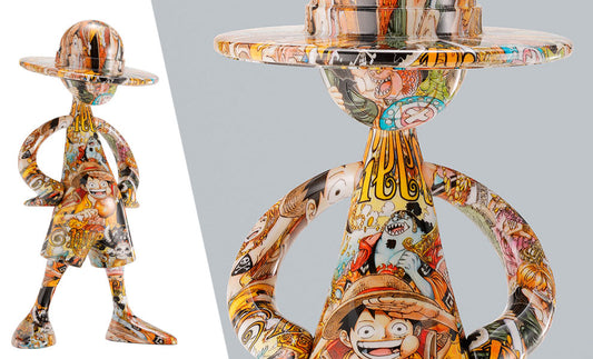 One Piece Luffy ARTCANVAS 1000LOGS Anniversary Collectible Figure Tamashii Nations
