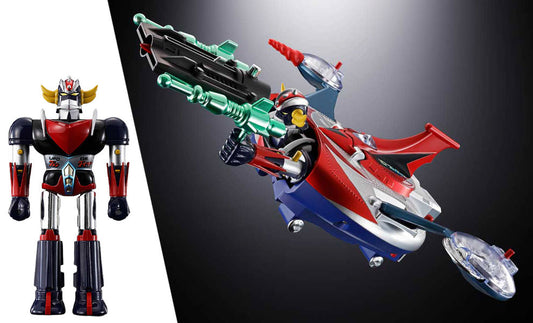 UFO Robot Grendizer Deluxe Grendizer and UFO Spazer Chogokin Action Figure Tamashii Nations