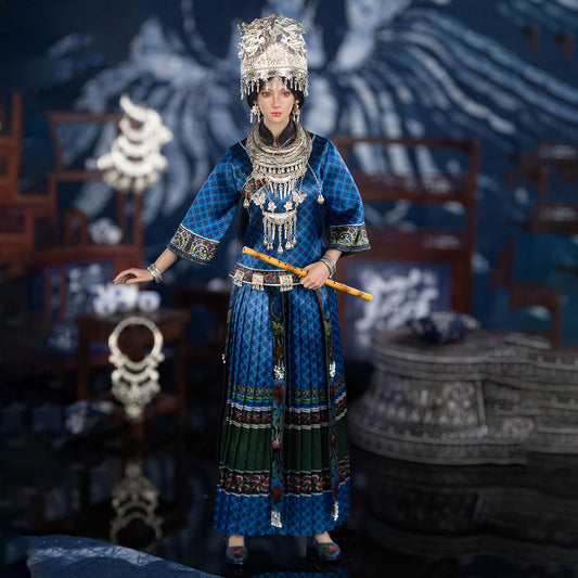 TBLeague - The Miao of China's 56 Ethnic Groups (Blue) - Sixth Scale Figure