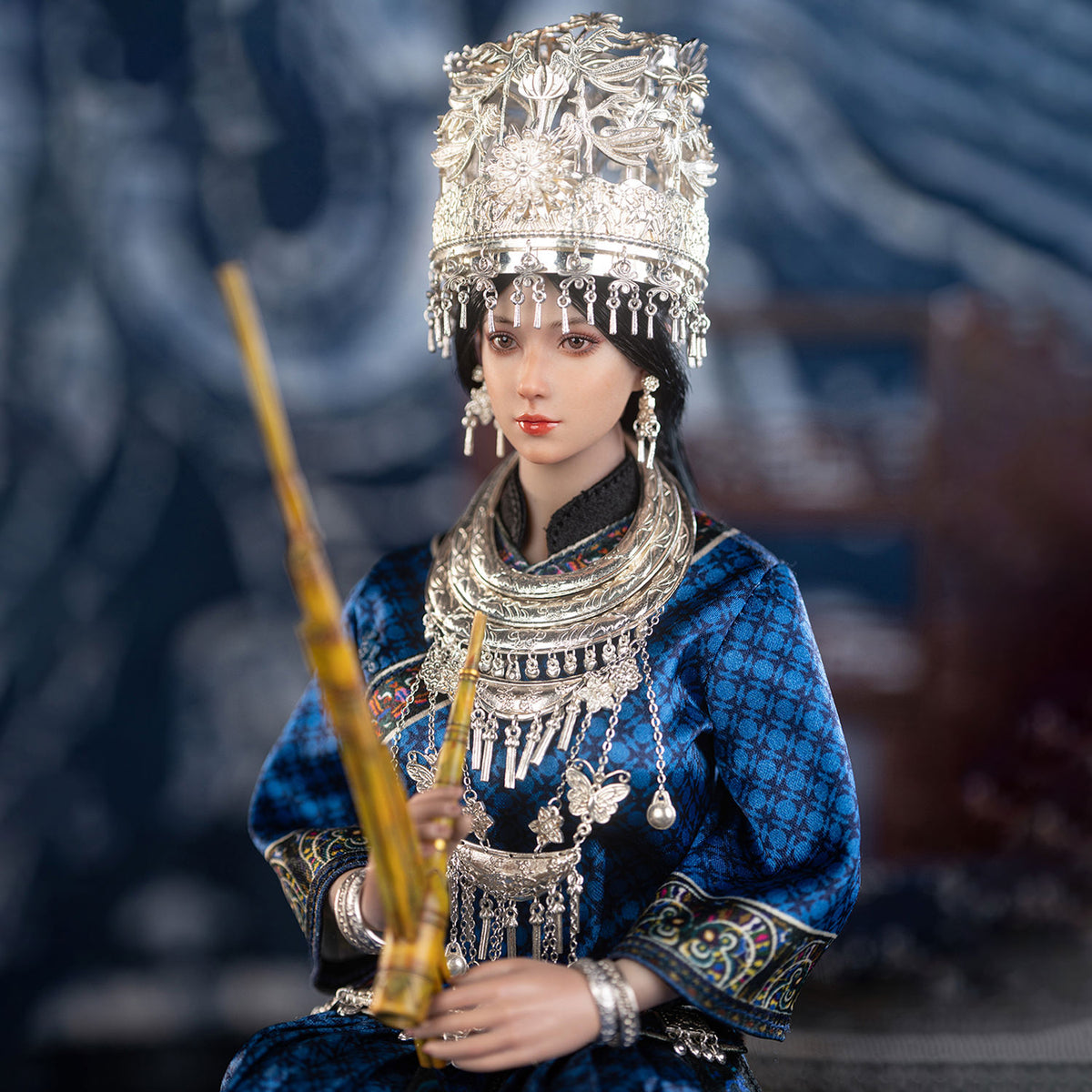 TBLeague - The Miao of China's 56 Ethnic Groups (Blue) - Sixth Scale Figure