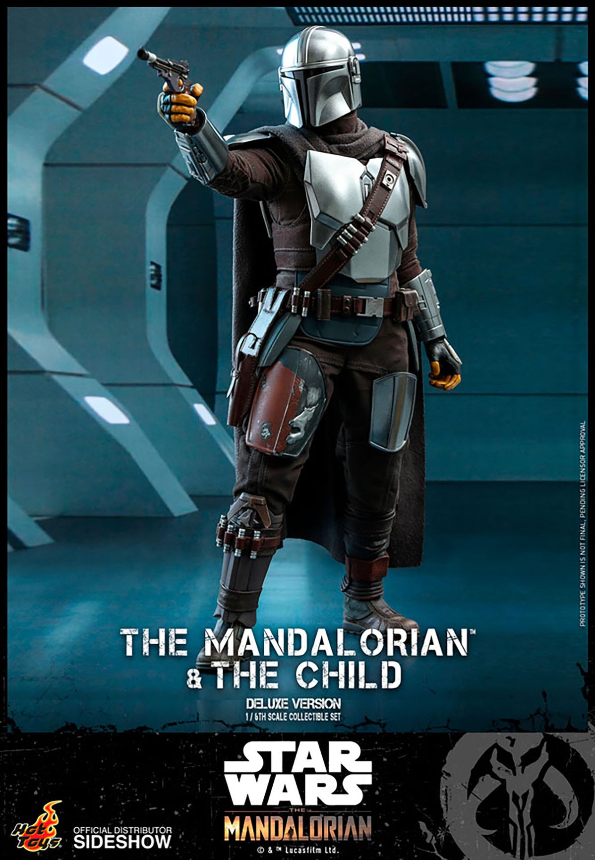 Star Wars The Mandalorian and The Child Deluxe Sixth Scale Figure