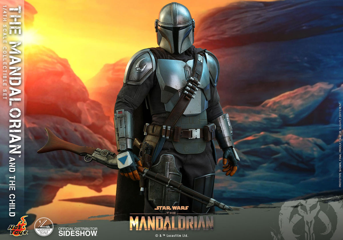 Star Wars The Mandalorian and The Child Quarter Scale Figure