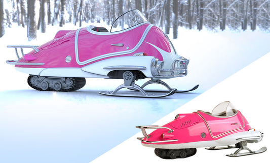 Fallout Hot Pink Snowtrack Flea Scaled Replica