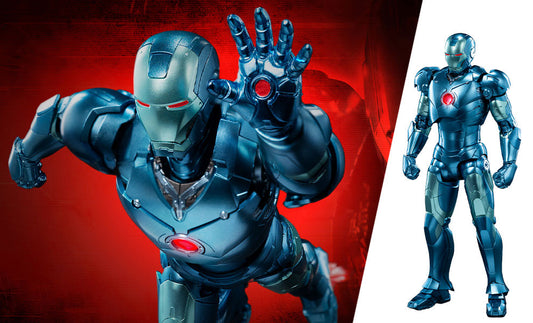 Marvel DLX Iron Man Mark 3 Stealth Edition Action Figure threezero