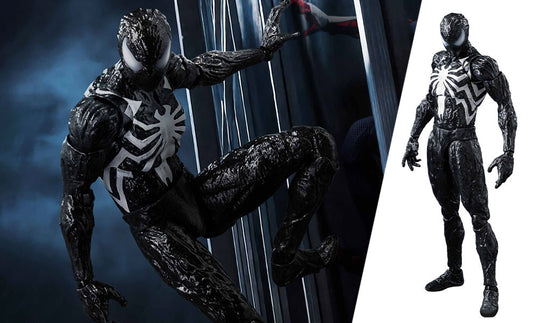 Marvel DLX Spider-Man Symbiote Suit Peter Parker Action Figure
