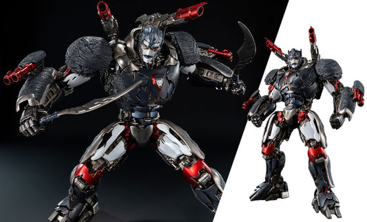 Transformers Optimus Primal Beast Wars Universe Edition DLX Action Figure threezero