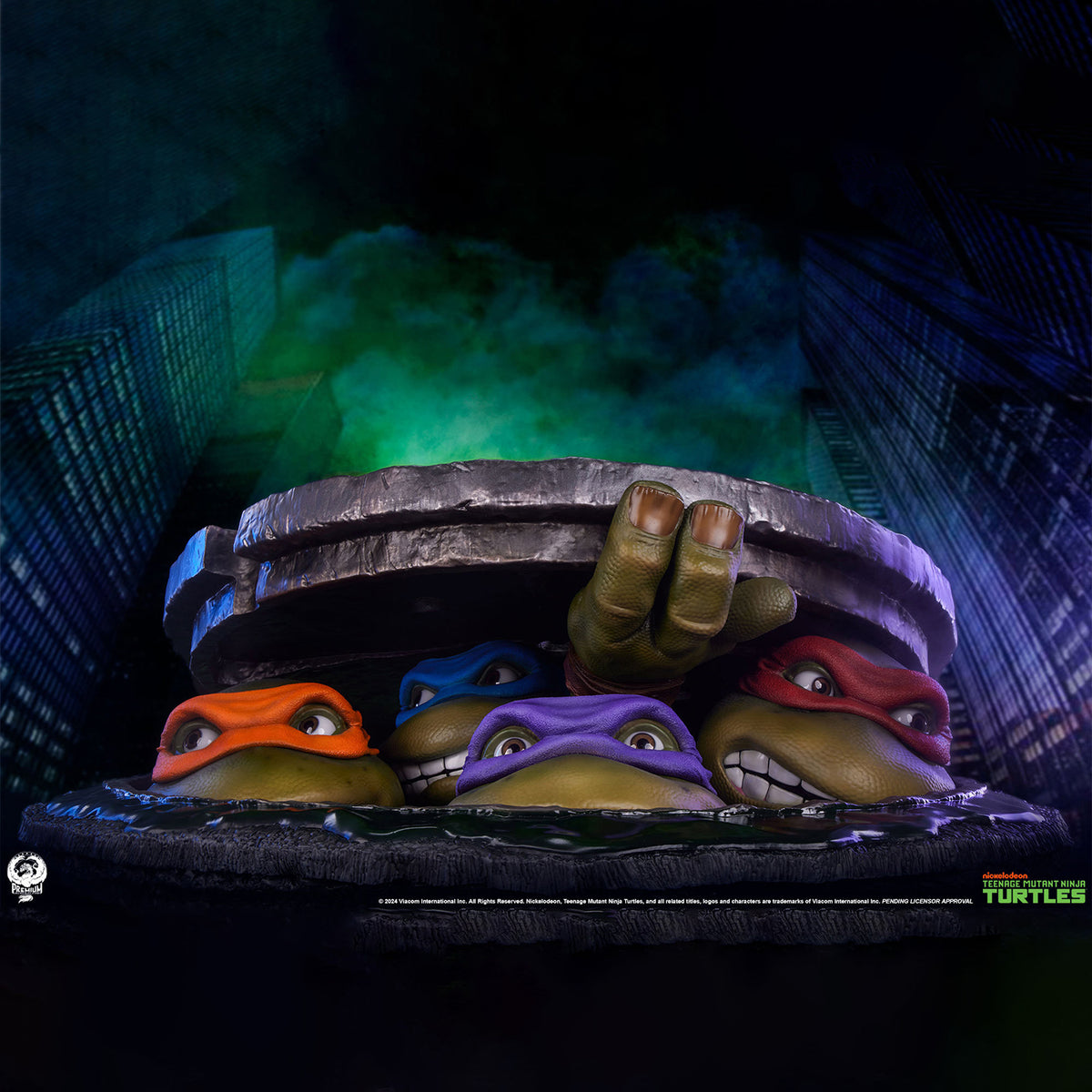 Teenage Mutant Ninja Turtles TMNT Underground Diorama