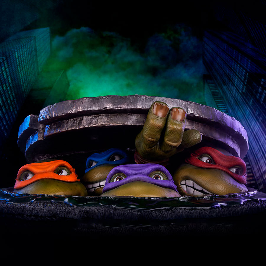 Teenage Mutant Ninja Turtles TMNT Underground Diorama