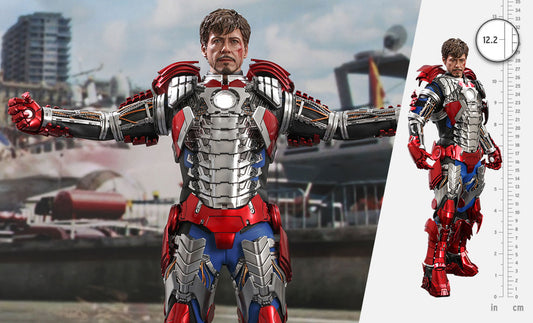 Marvel Tony Stark Mark V Suit Up Version Sixth Scale Figure
