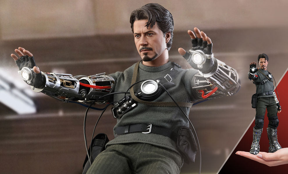 Marvel Tony Stark Mech Test Version Sixth Scale Figure