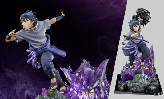 Naruto Sasuke Fourth Great Ninja War Statue Tsume Art