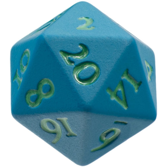 UP VIVID HEAVY METAL DICE TEAL (24)