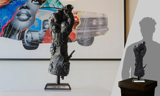 Tristan Eaton Uprise Fist Fine Art Statue