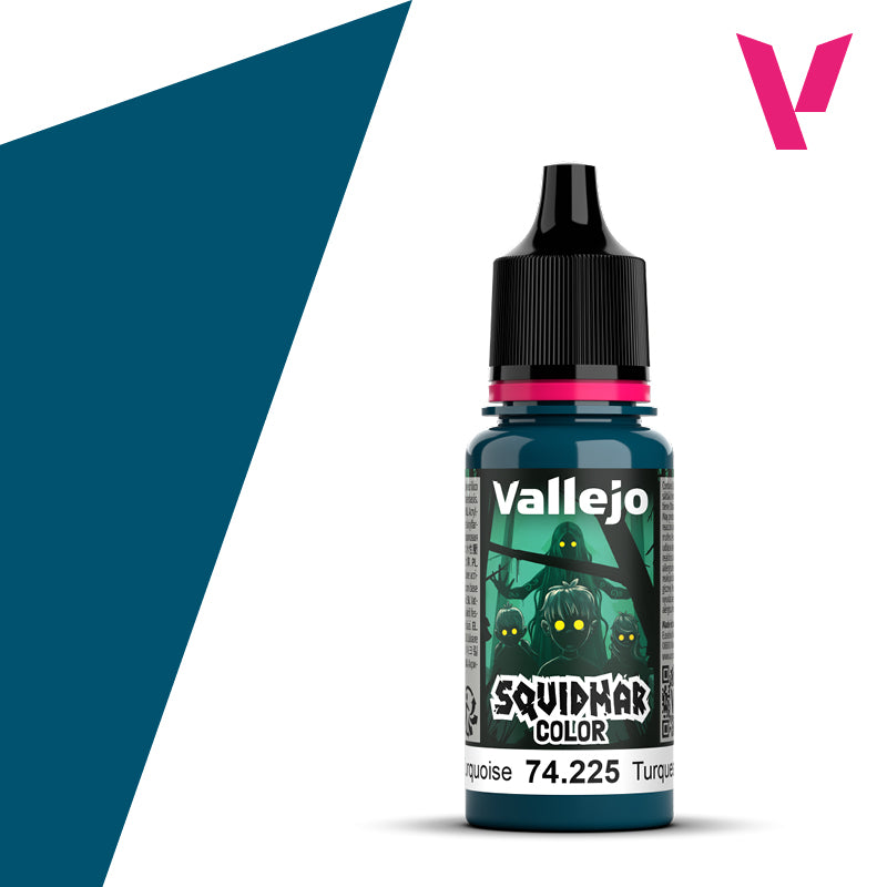 Squidmar Color 225: Ghastly Turquoise 18 ml