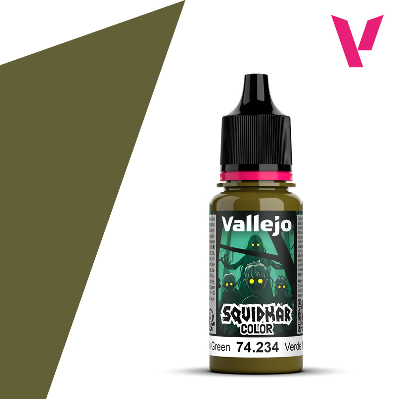 Squidmar Color 234: Mossback Green 18 ml