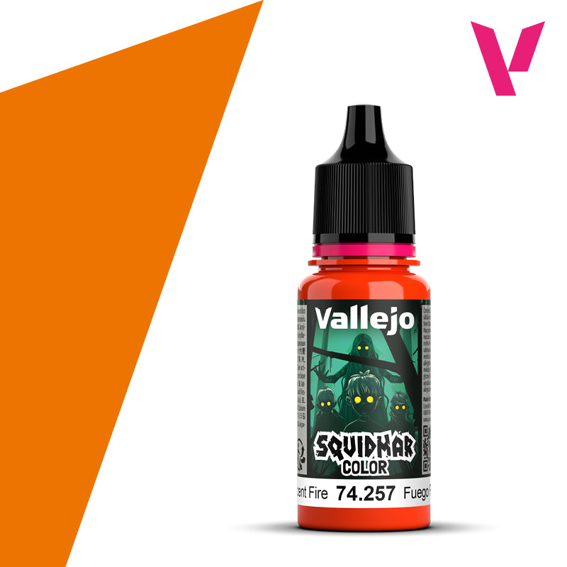 Squidmar Color 257: Fluorescent Fire 18 ml