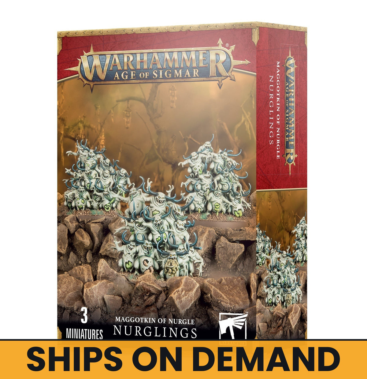 MAGGOTKIN OF NURGLE: NURGLINGS