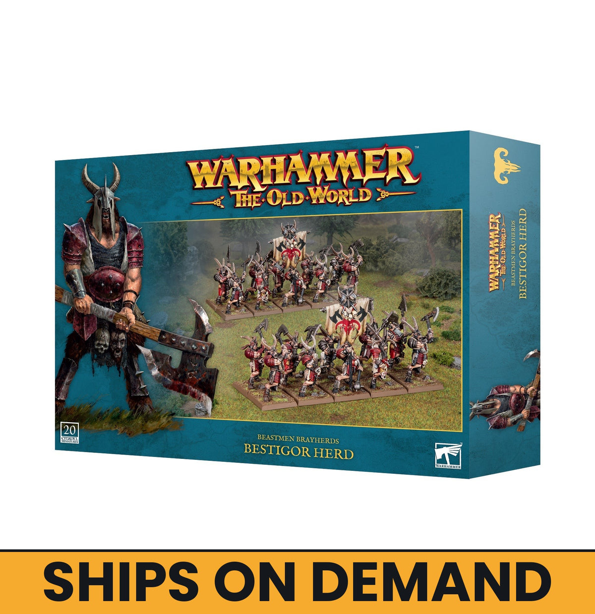 BEASTMEN BRAYHERDS: BESTIGOR HERD