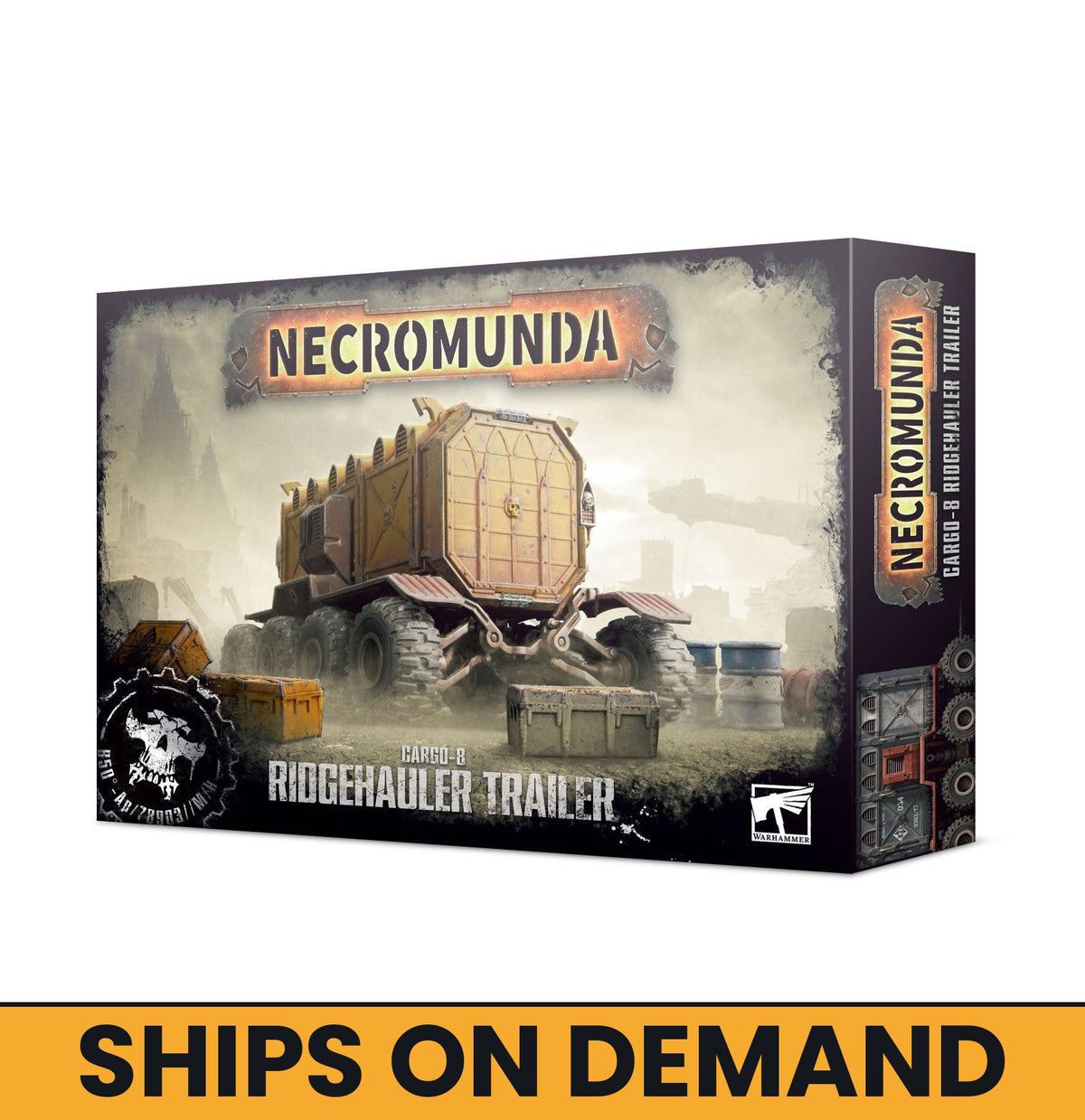 NECROMUNDA: CARGO-8 RIDGEHAULER TRAILER