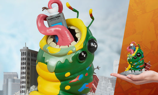 Sideshow Originals Wrath of Wormzilla Designer Collectible Statue