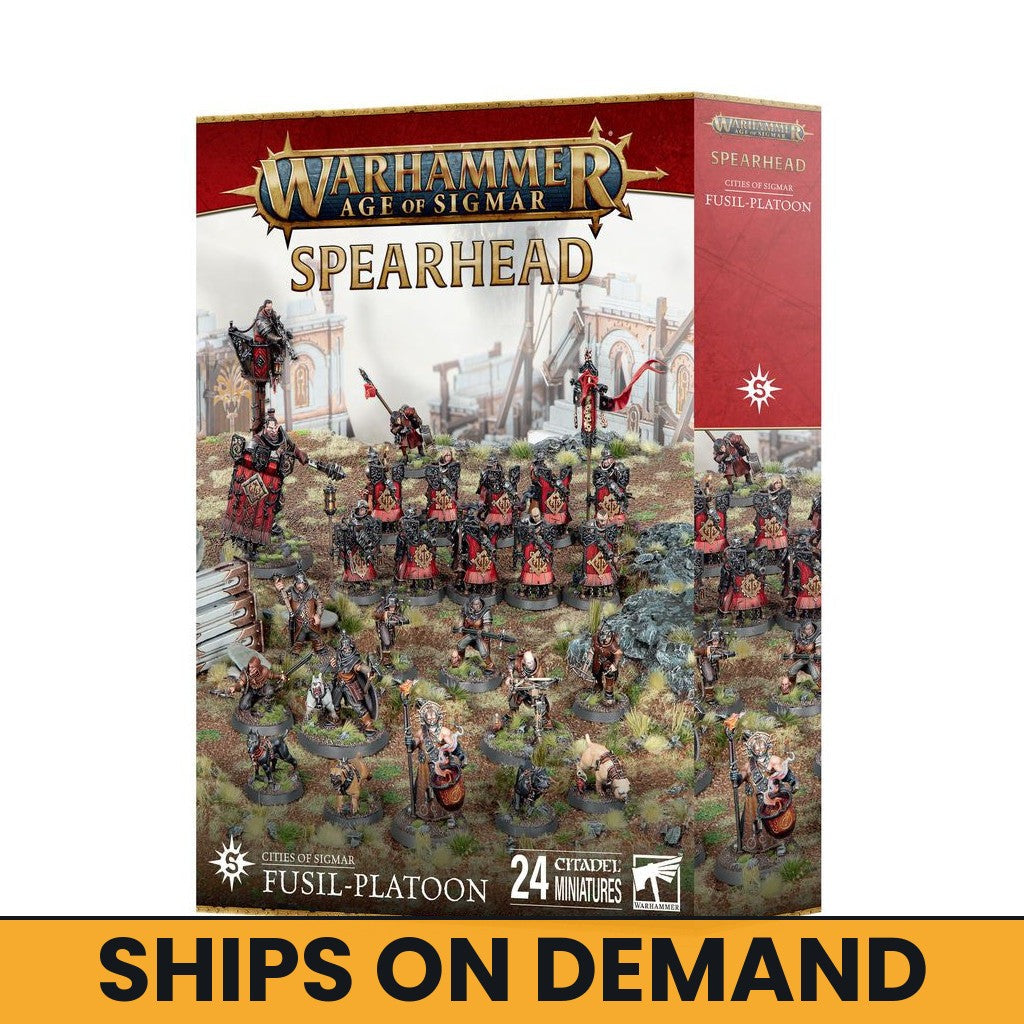 SPEARHEAD:CITIES OF SIGMAR FUSIL-PLATOON